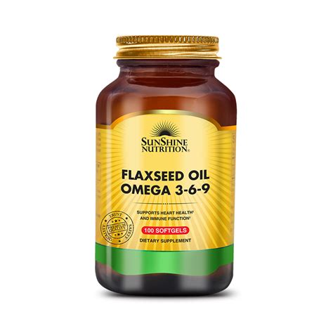 flaxseed oil nutrition omega 3